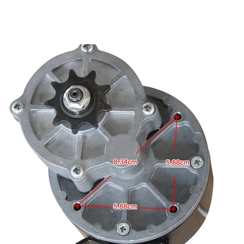 ブラシ付きDCモーターコントローラー,電動自転車用スロットル交換,24V, 250W