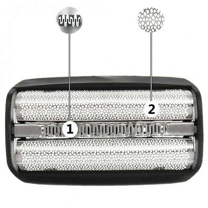 A20M 2 Pcs Replacement Shaver Foil Cassette Head For Braun Series 7 799Cc 760Cc 750Cc 730 735S For Pulsonic Razor