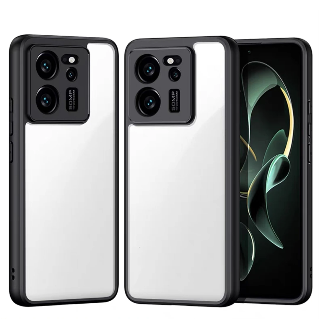 حافظة صلبة شفافة من البولي يوريثان للصدمات ، المصد الخلفي لهاتف شاومي 13T برو ، غطاء فوندا ، شاومي 13T برو #4