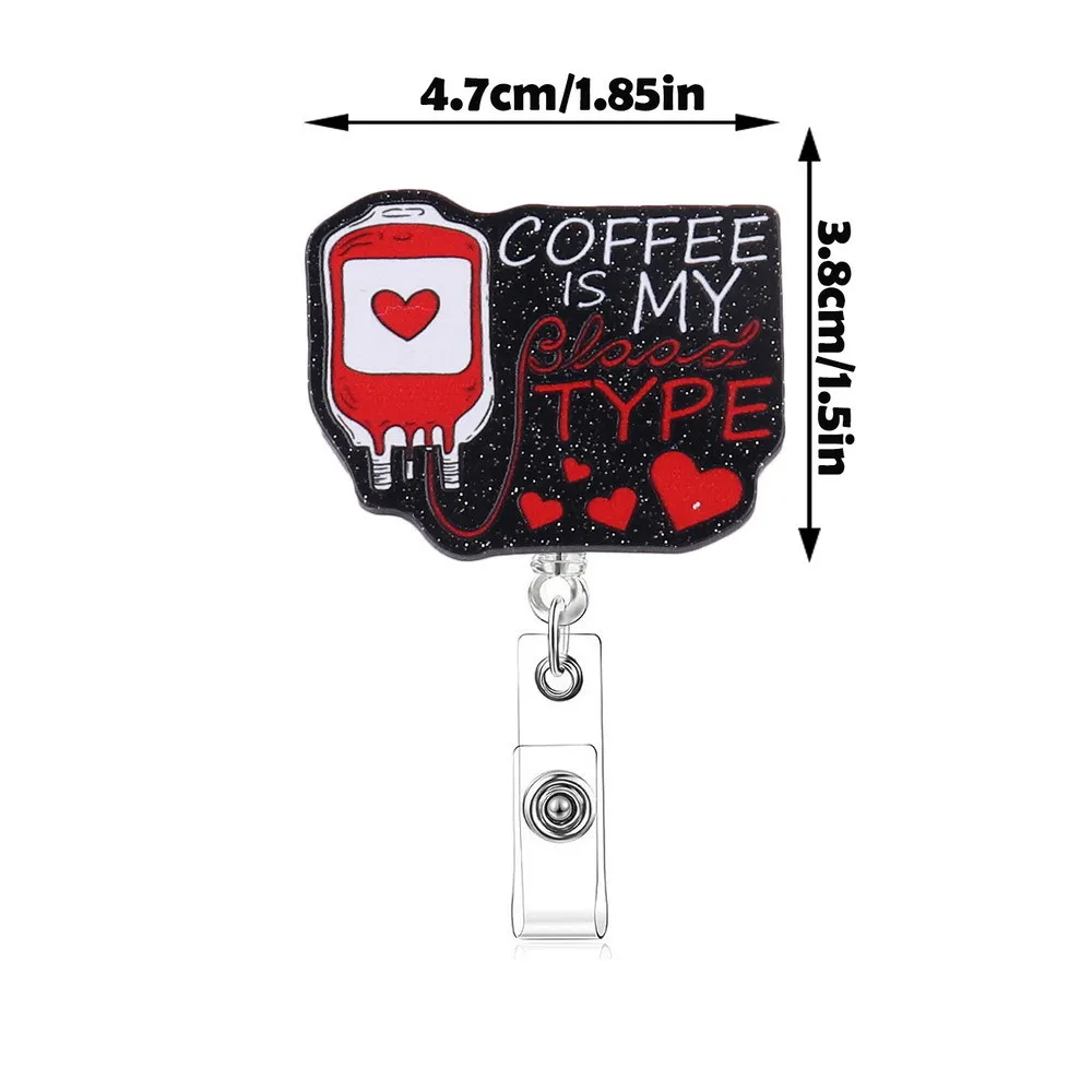 Cartoon Letter Rainbow Organ Bag Accessory Acrylic Easy Pull Buckle Multifunctional Telescopic Clip Badge Work Party Decoration