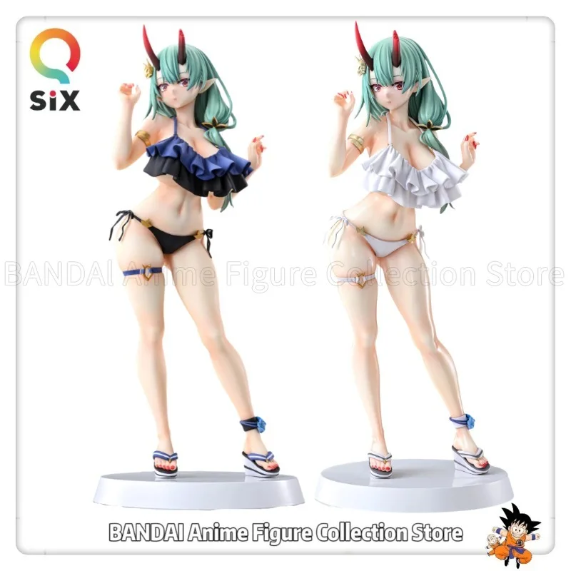 

В наличии оригинальные Q-six Hitoyo-chan No Junan Akari-chan обычная версия/глянцевая версия игрушки модель украшения подарочная коллекция