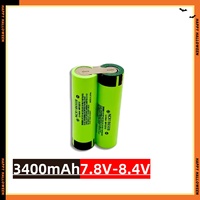 New Original 3S1P-5S2P 12V 16.8V 21V 25V Battery Pack NCR18650B 6800mah 20A Discharge Current for Shura Screwdriver Battery