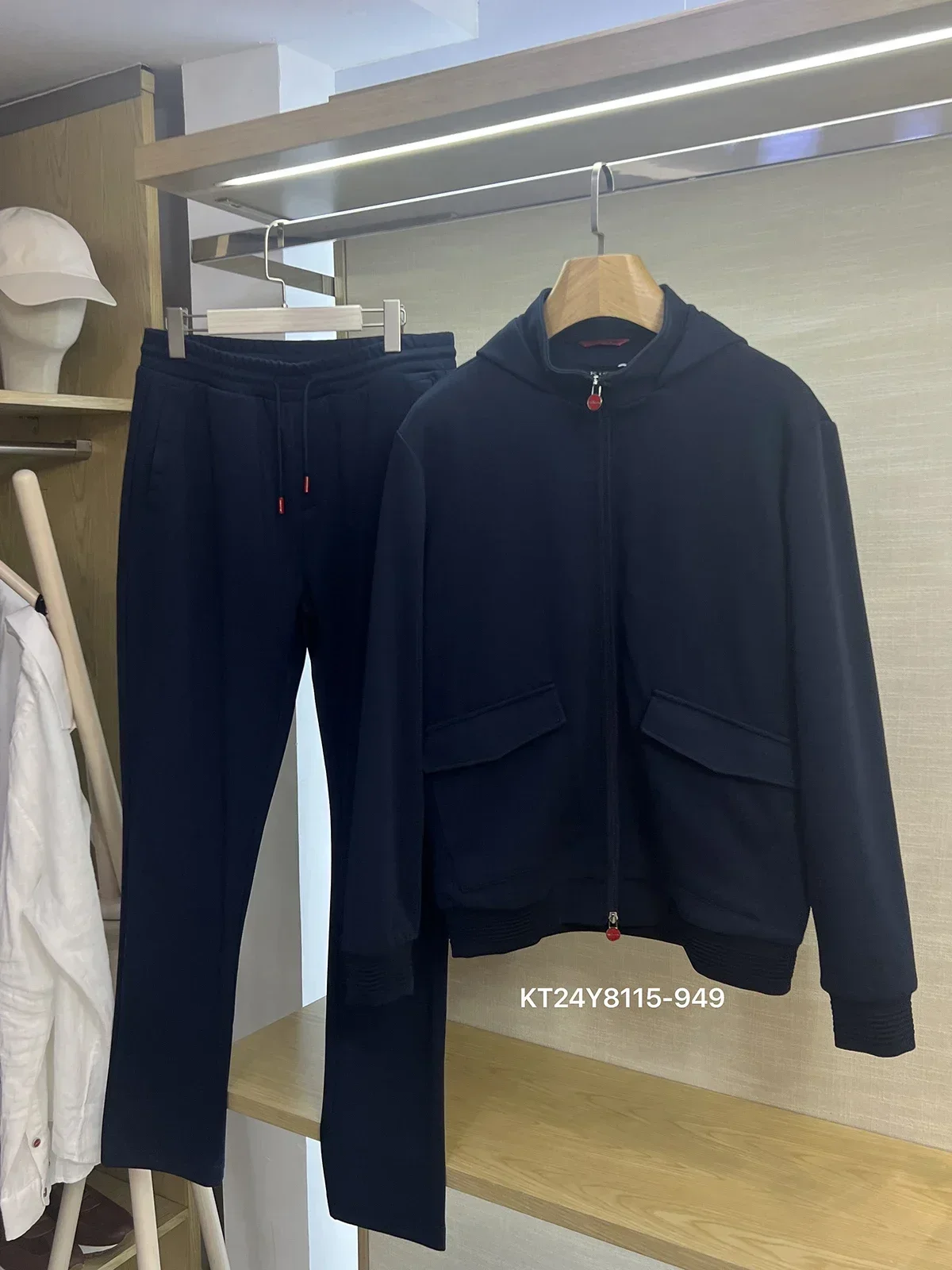 7 DIKU 2025 спортивная одежда, хлопковый комплект для мужчин, осень-зима 2025, новый спортивный удобный качественный комплект на молнии с капюшоном, большой размер M-4XL