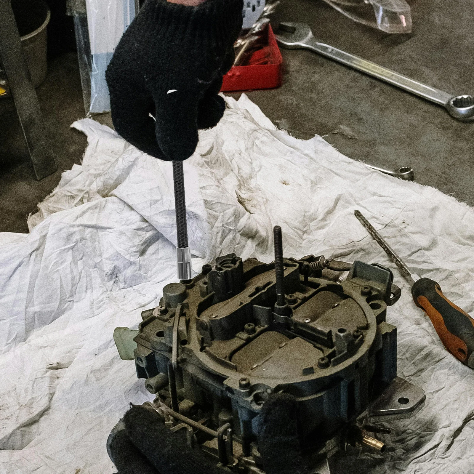 

1Set Socket Extension Bar Set Flexible 1 4 3 8 1 2 Socket Wrench Extender Bendable Bar for Mechanic DIY Wrench Extender