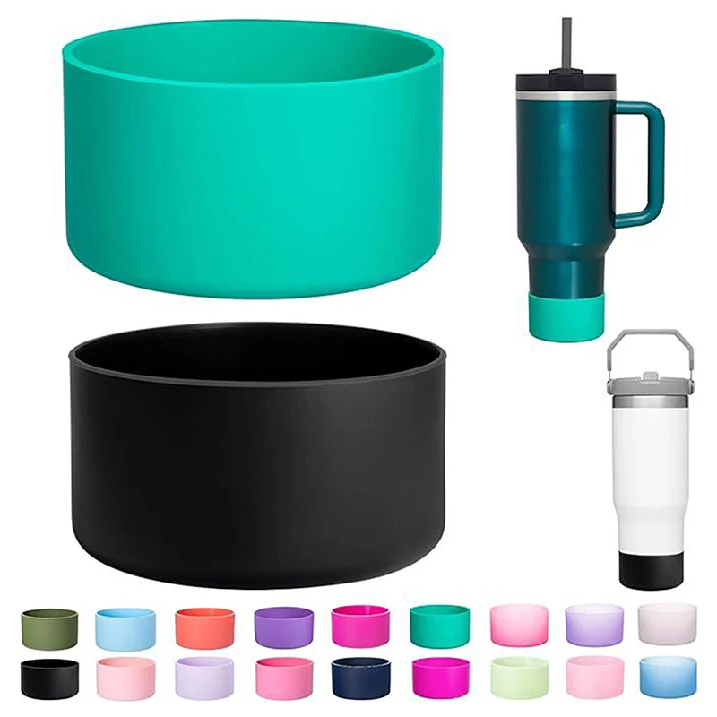 1Pc Silicone Boot for Owala Water Bottle - 7.5cm/2.95in Non-slip Bottom Cover, Protective Base Coaster Flask Bottle Accessory