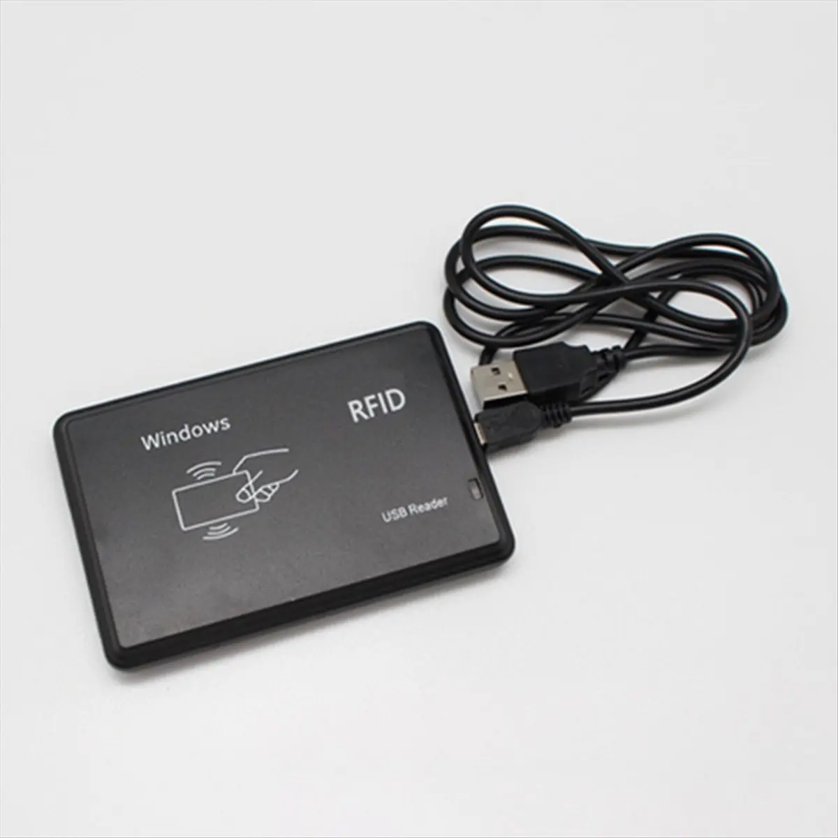 Winter Essential RFID Smart Card Reader with USB Port, 13.56MHz IC Card, Contactless Sensitivity, Support Window System Linux