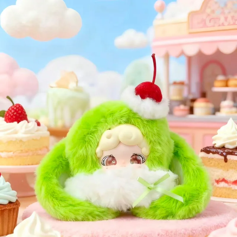 LuckyDeerNai Velvet Ice Series Niedliche Plüschpuppe Blind Box Schlüsselanhänger Taschen Dekoration Mystery Box Actionfigur Spielzeug Überraschungsgeschenk