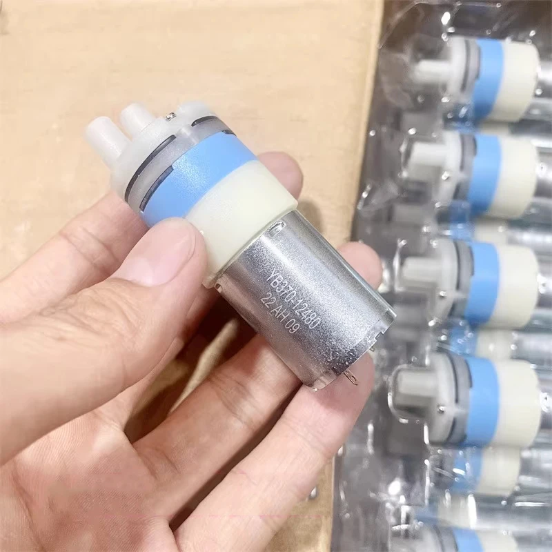 DC 12V 0.9L/min Small Mini 370 Water Pump Micro Diaphragm Pump Self-priming Suction Water Pump DIY Dispenser Pumping