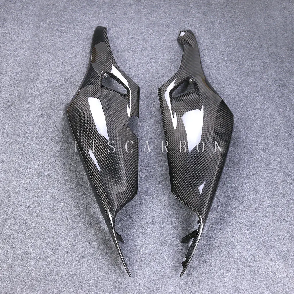 For YAMAHA TMAX T-MAX 560 2020 2021 Motorcycle Accessories 3K Carbon Fiber Tail Fairing Side Panels Fairings Cover Part Kits