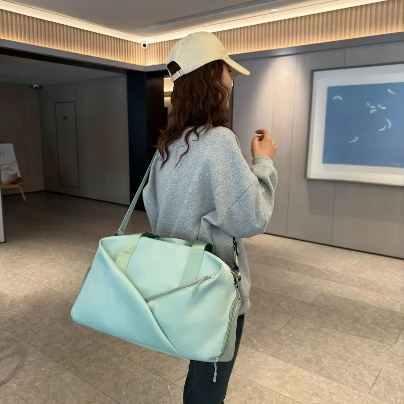 Oxford Solid Top-Handle Bags Ladies Bags on Sale 2023 High Quality Autumn High-capacity Casual Tote Zipper Travel Handbag