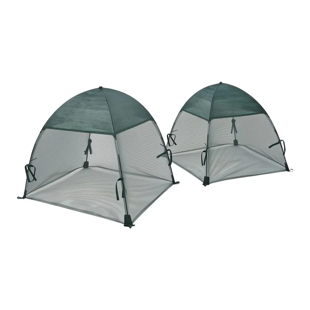 Green Foldable Plant Shade Tent Portable Greenhouse Solution Plant Tent Wildlife Defense Cover Quick Assembly Design