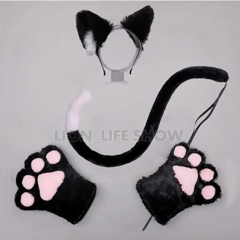 Anime IJIRANAIDE NAGATORO SAN Nagatoro Hayase Cosplay Tail+Ears+Gloves