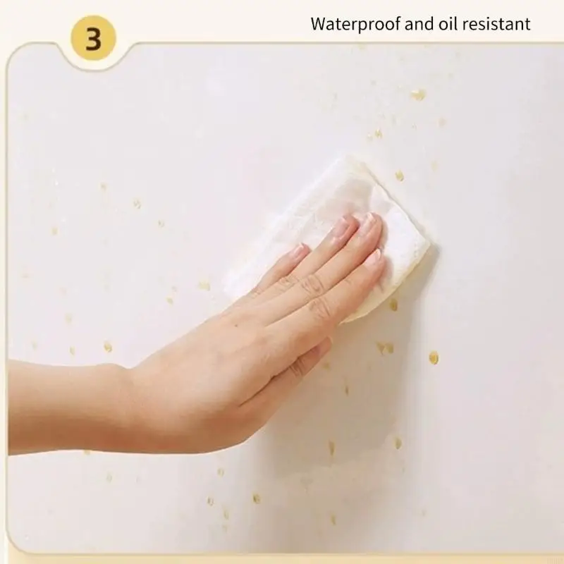 

Electrostatic Wall Covering Film Water Resistant Clear Removable Wall Sticker