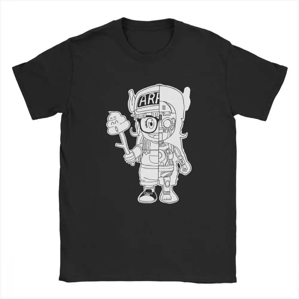 T Shirt Dr. Slump Casual  Men  Arale Sanatomy Tees Crewneck Tops Tees Funny T Shirts Round Neck Tops Tees  T-Shirt