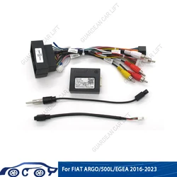 Car 16pin Android Wiring Harness USB Cable With Canbus For FIAT 2017 DOBLO CABLE With CANBUS Bo