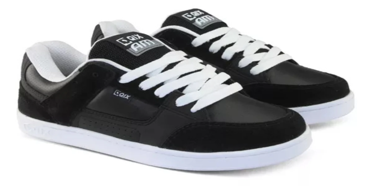 Qix Men's AM Sneakers Black/White