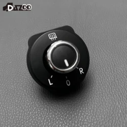 Chrome Rear Side Mirror Switch Adjust Knob For VW Polo 6R 2011-2016 # 6RD 959 565B 6RD959565B