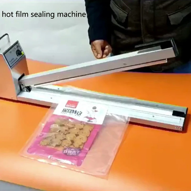 Hand Pressed Metal Extended Hot Film Sealing Machine Portable Desktop Sealing Machine for Household Snack Plastic Bags