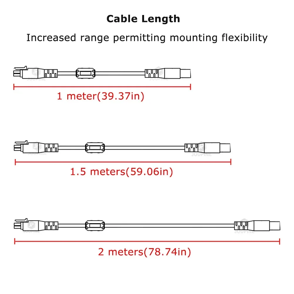 ل Bambu Lab AMS Lite تمديد كابل مع مرشح حلقة مغناطيسية 1 متر/1.5/2 متر 4pin كابلات Bambulab A1 A1mini ثلاثية الأبعاد ملحقات الطابعة #6