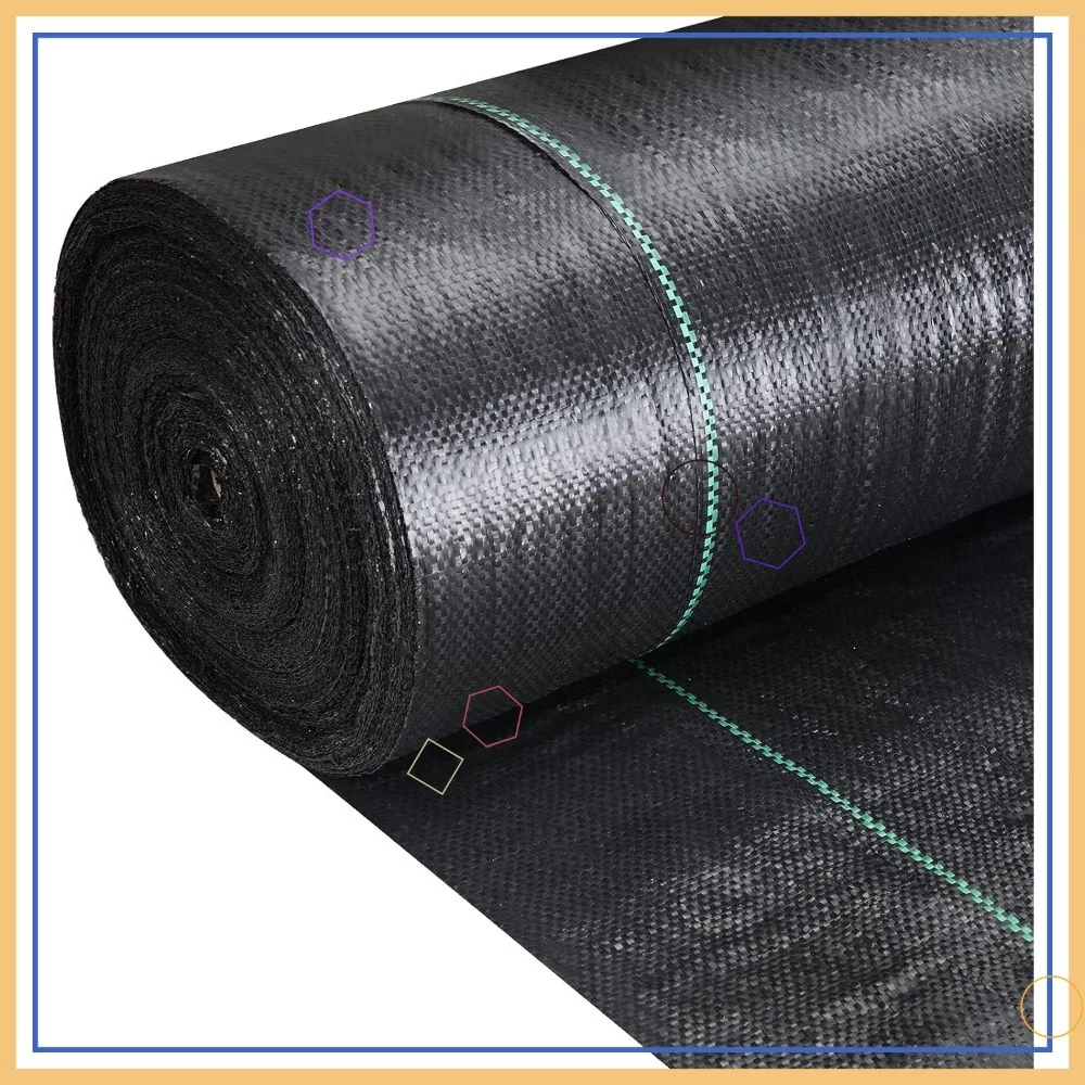 

Driveway Fabric 6x300 ft Heavy Duty Landscape Fabric for Erosion Control, French Drain & Construction Projects