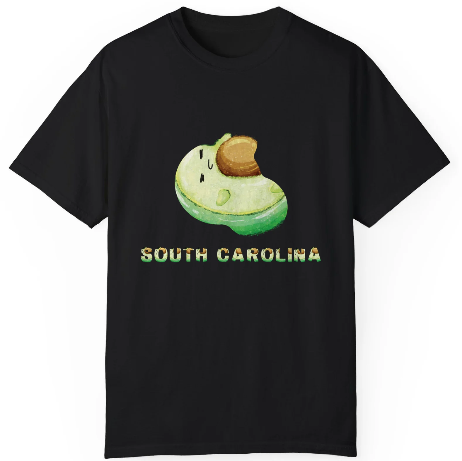 Cute Avocado Loving South Carolina Best Gift Unisex T-Shirt S-5XL