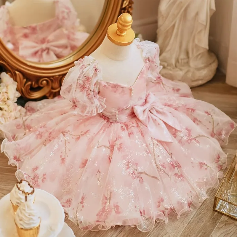 robe-de-princesse-pour-bebe-fille-tenue-de-bal-rose-imprime-floral-avec-nministeriels-d-pour-ixd'anniversaire-boutique-y970