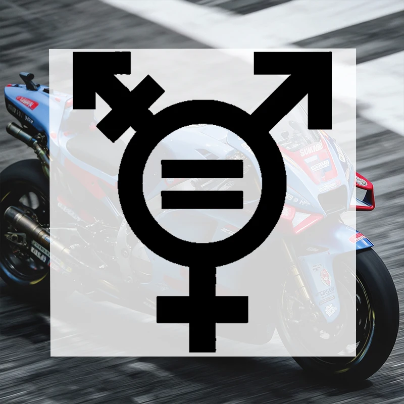 Car Stickers Gender Equality Symbol Vinyl Decal Waterproof Die Cut Scratch Resistant No Residue for Motorcycle Helmet Auto Decor