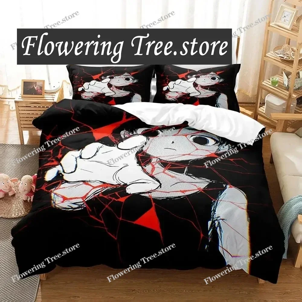 

Omori Bedding Set Single Twin Full Queen King Size Bed Set Aldult Kid Bedroom Duvetcover Sets 3D Print Anime Bed Sheet Set