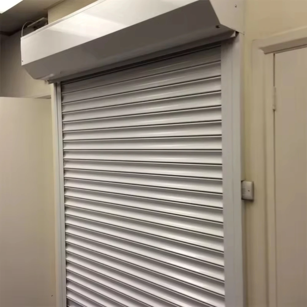 Cheap Automatic Roller Shutter Doors Rolling Roll Up Down Aluminum Vertical Roller Window Shutter Electric