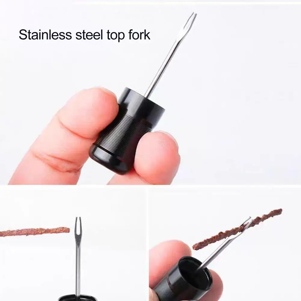 

Bike Tire Puncture Repair Tool Bike Tubeless Tire Repair Kit Bicycle Tubeless Tire Repair Kit with Bacon Strips for Mountain