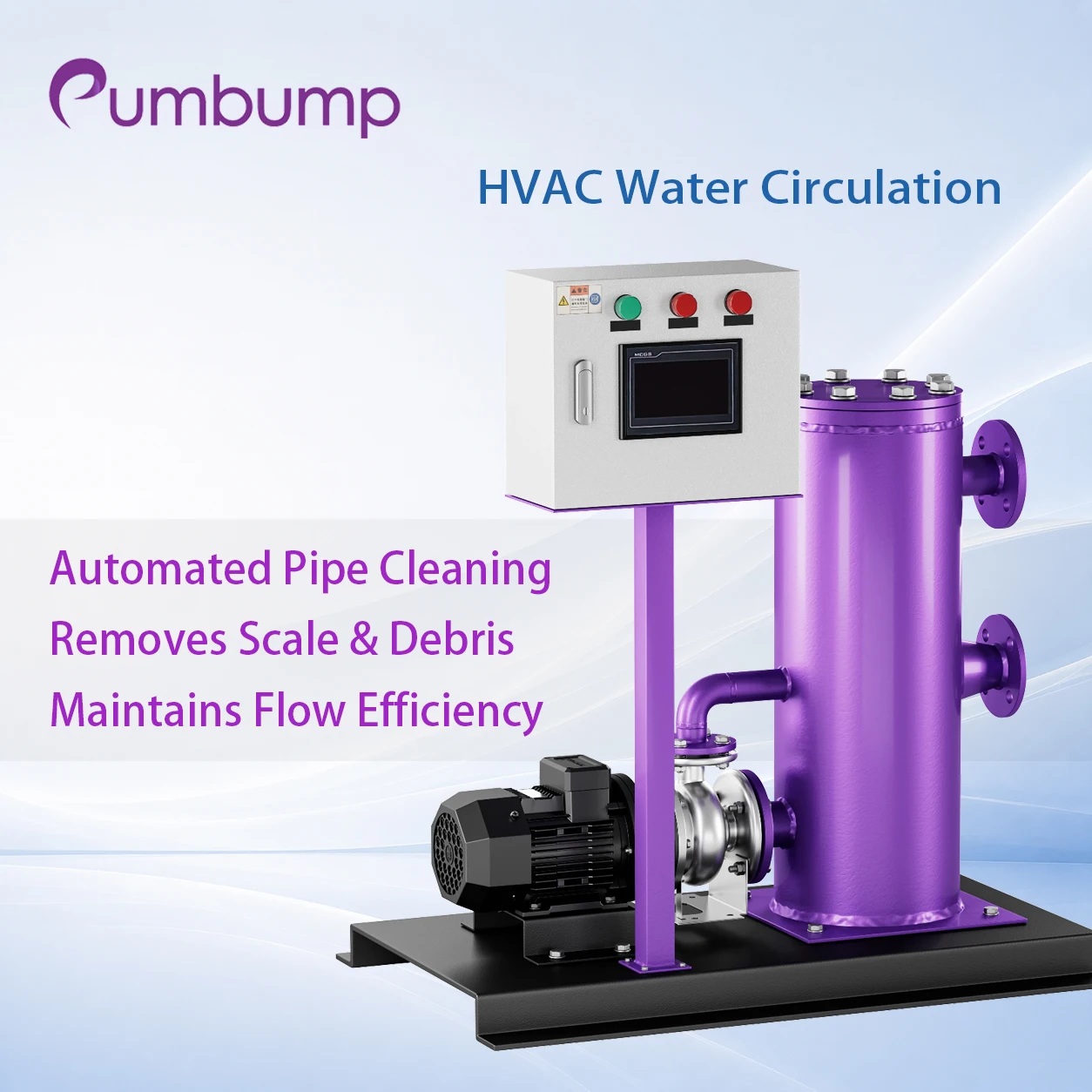 Side Stream Filter HVAC Chilled Water Cooling Water Circulation System Rust Sediment Removal Water Quality Improvement