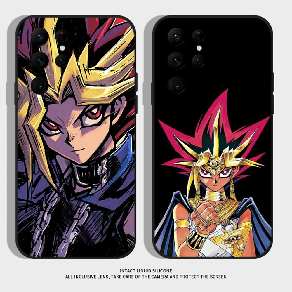 Anime Y-Yu Gi Oh OCG Phone Case For Samsung S24,S22 Ultra,S20,S30 plus,S22 plus,S23,S30 ultra 5G Silicone Cover