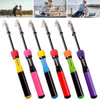1.2m 1.5m Rod Carbon Fiber Ultralight Telescopic Rod Fishing Travel Pole Mini Kids Carp Reel Tools Fishing Casting U7P0