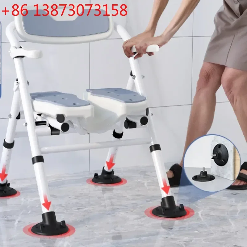 Tabouret Design High Chair Foldable Stool Portable Folding Seats Constipation Chairs Storage Plastic Bath Silla Ducha Space Bed