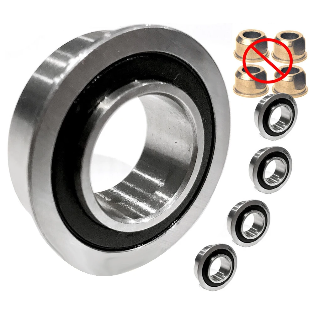 Unleash the Full Potential of Your Lawn Mower 4 Pack Wheel Bushing to Bearing Conversion Kit for Craftsman For Murray 9040H