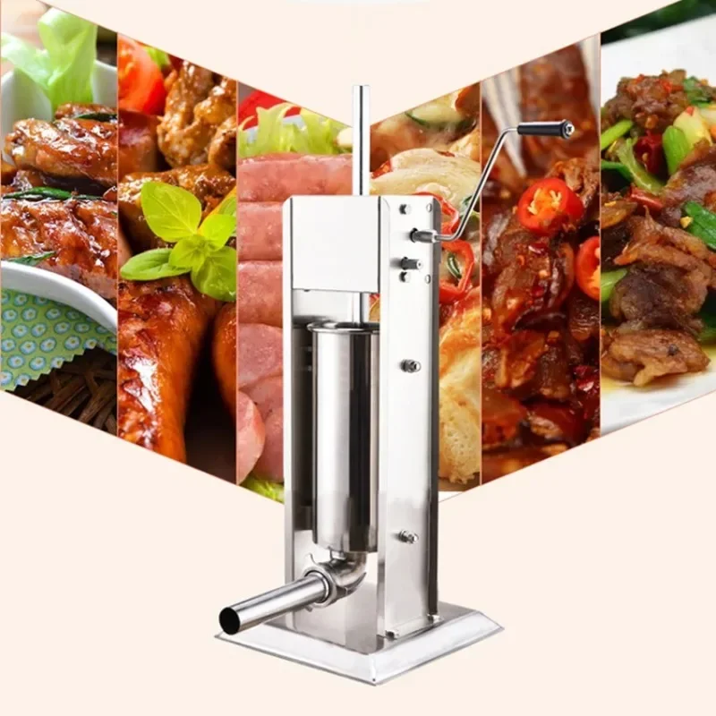 

Commercial handmade sausage filling machine Stainless steel meat filling machine