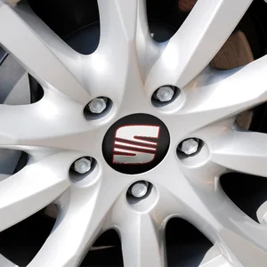 4 pcs 56 60 65mm FR Logot Cube of Car Cap Central Emblem Emblem Stickers Decal Accessories for Seat Leon MK1 MK2 Ibiza 6J 6i ATECA 8 Main Sales Centers Seat FR - №7