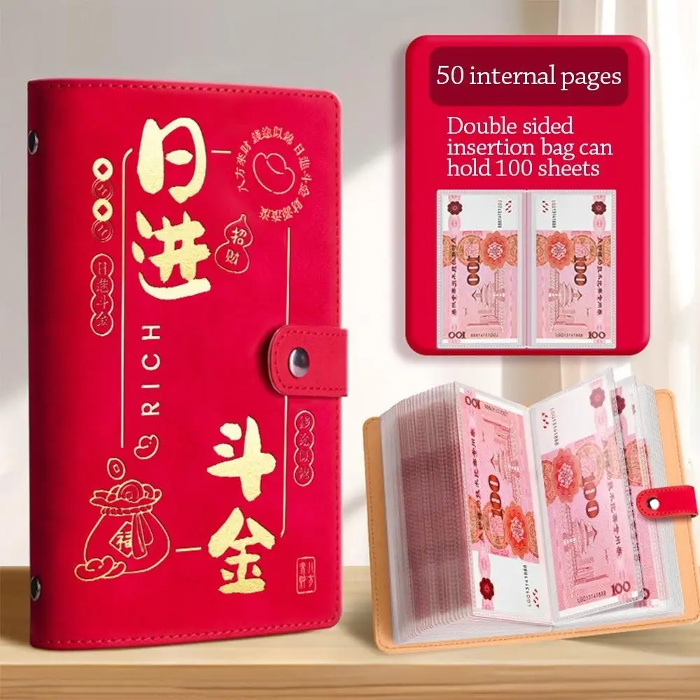 Get Rich Overnight 100 Envelopes Money Saving Challeng Save Money PU Savings Challenges Sheets Waterproof Large Capacity