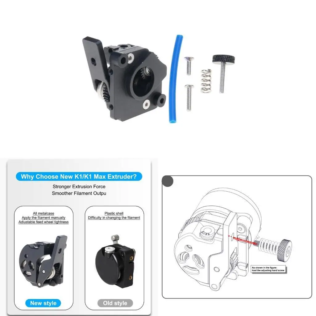 

652F Металлический и пластиковый механизм экструзии для K1Max