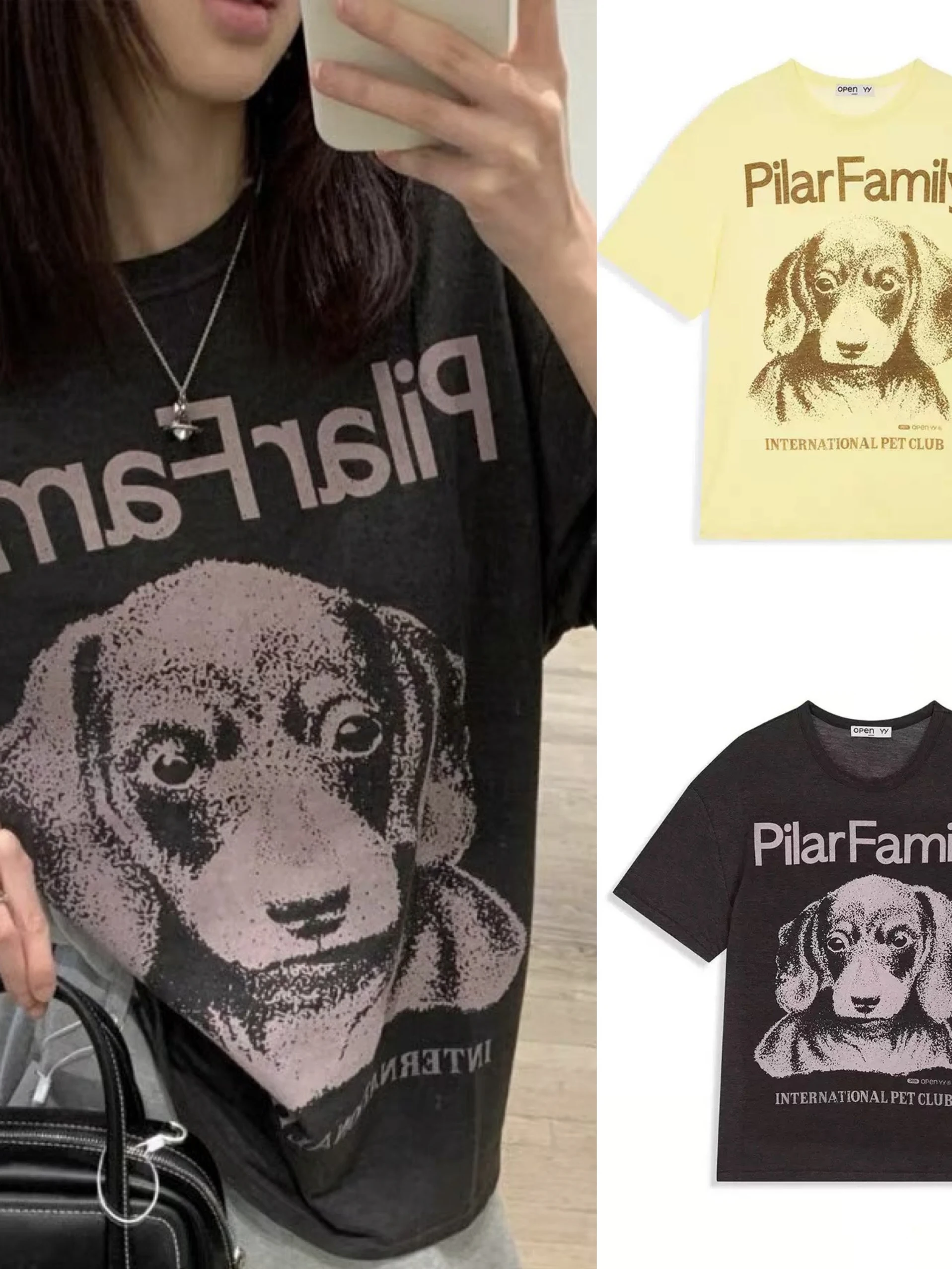 

American Sle Lazy Dog Print round Ne ort Sve T-irt Cotton Casual Summer New Arrival for Men And Women