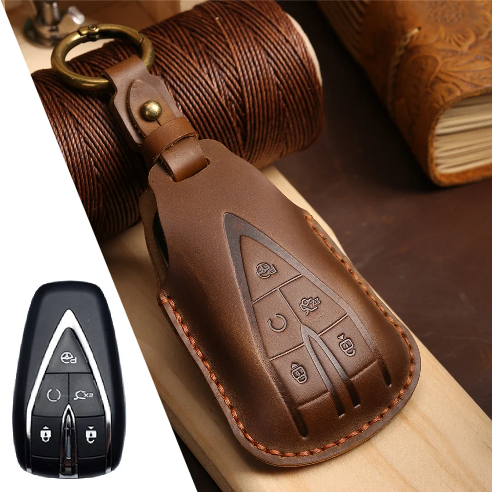 Car Key Cover Shell For Changan CS35PLUS CS55PLUS CS75PLUS 2019 keyProtective Case Accessories Keychain Car-Styling