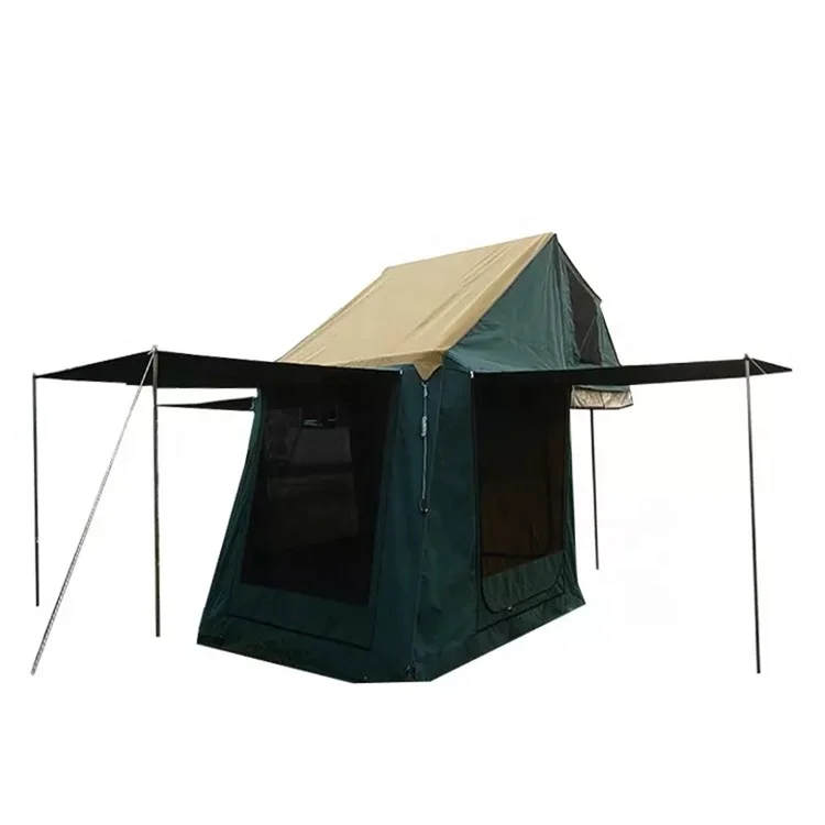 Triangle car roof top tent rooftop protect rain for sale