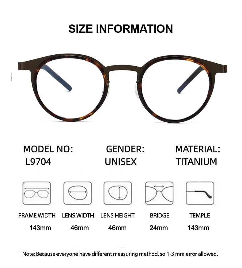 ELECCION وصفة طبية نظارات طول النظر الشيخوخي قصر النظر نظارات للقراءة النساء الرجال رقيقة جدا ضوء مرنة النظارات البصرية متعددة البؤر #6