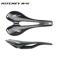 Ritchey WCS Logo pegatina cojín bicicleta de montaña/carretera 3K brillo completo fibra de carbono sillín piezas de bicicleta