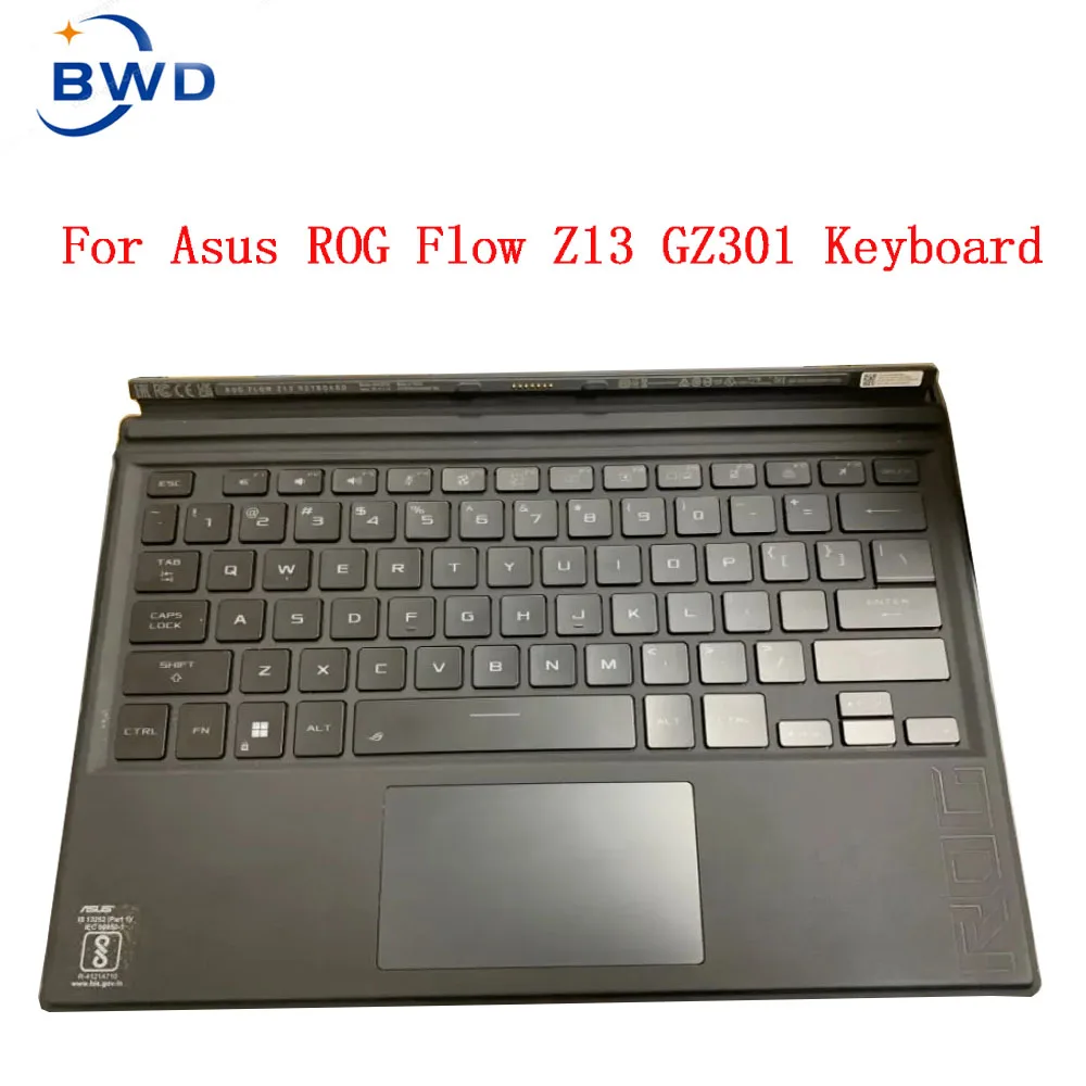 

For Asus ROG Flow Z13 (2023) GZ301ZC GZ301VV GZ301ZE GZ301ZA GZ301Z GZ301V GZ301 GZ 301 ZE ZC ZA Z 13.4' TPU Keyboard