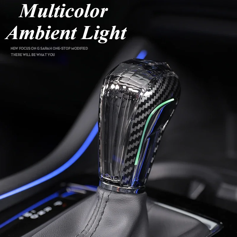 Fit for Mazda Axela Atenza CX-5 CX-30 CX-4 CX-50 Illuminated Crystal Shifter Car Interior Sport Shift Knob Accessories