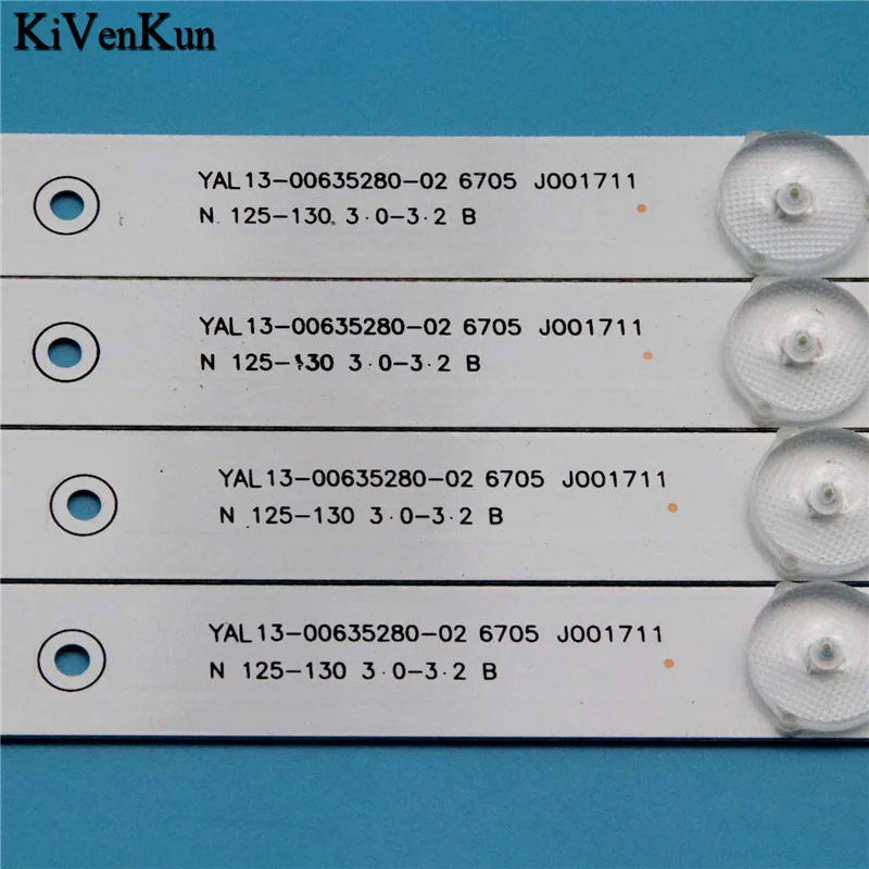 12PcsLED Backlight Strip For Skyworth 55E6000 55E3500 55E366W SDL550WY 55M7 55X5 Bars YAL13-00635280-02 6705 J001711 Array Tapes