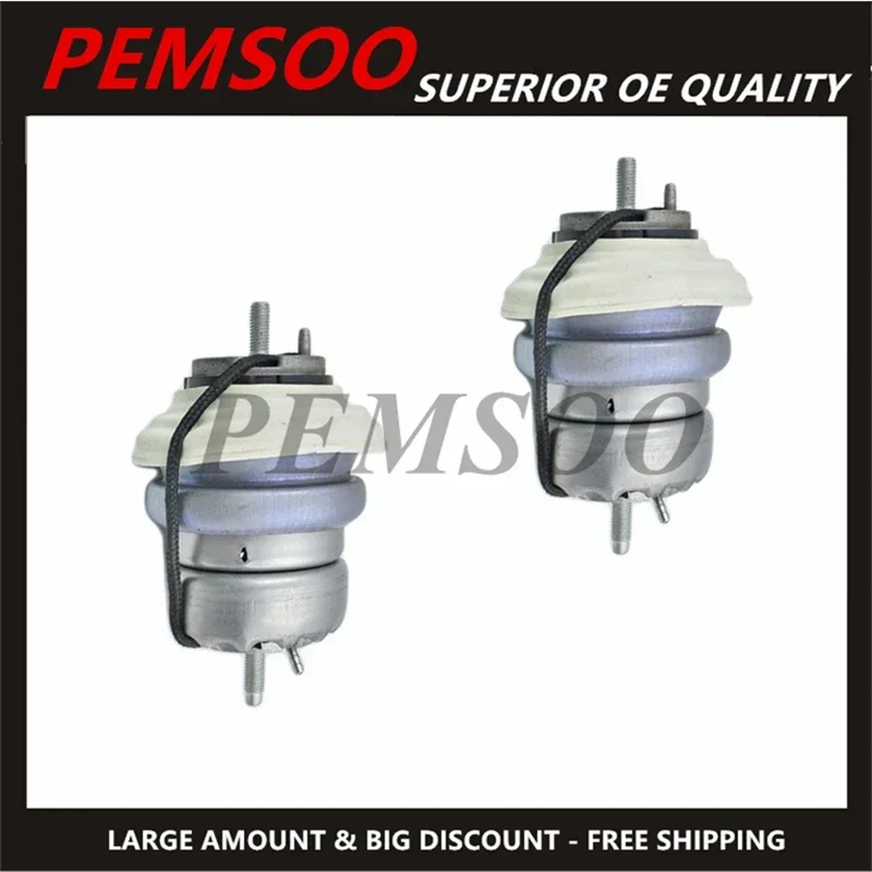 

2PCS Engine Motor Mount for Jaguar XF XJ 2008-2015 Diesel 3.0 2.2 C2Z13435 C2D6341 8X23-6A003-CC 6W83-6A003-AD C2Z10603