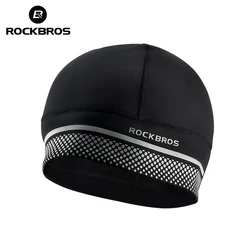 Rockbros Winter Fleece Ski kappe wind dichte Thermo-Fahrrad kappe wärmer Motorrad hut Helm Liner Running MTB Fahrrad Kopf bedeckung