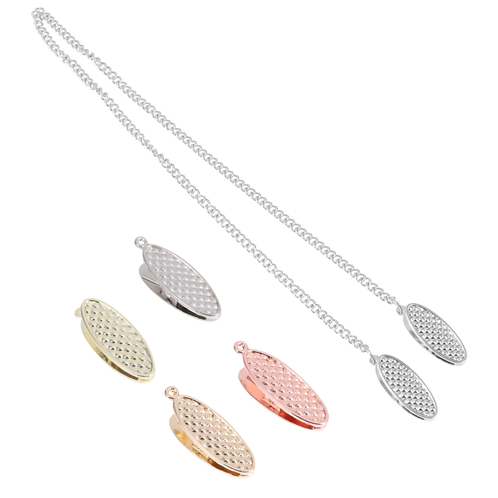 

5 шт., зажимы для салфеток, прочные металлические зажимы для держателей нагрудников, безопасная еда, зажим для полотенец, цепочка для взрослых, зажимы для крепления маски